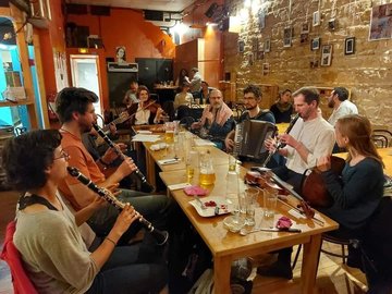 Boeuf musiques des Balkans