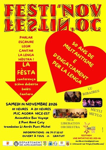 Festi'Nov Festi'Oc 50 ans de l'IEO
