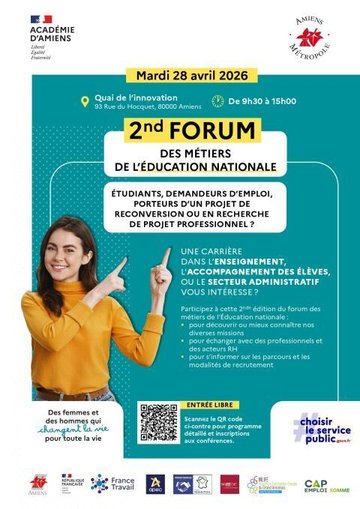 2ème forum des métiers de l'éducation nartionale
