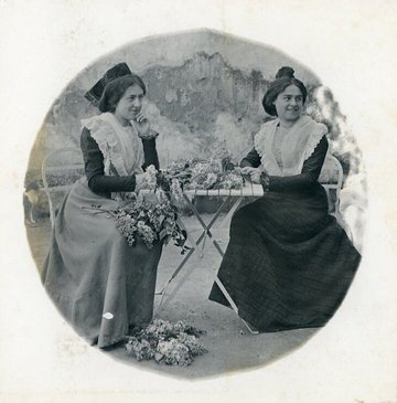 Exposition Les demoiselles Sicard, photographes saint-rémoises en 1900