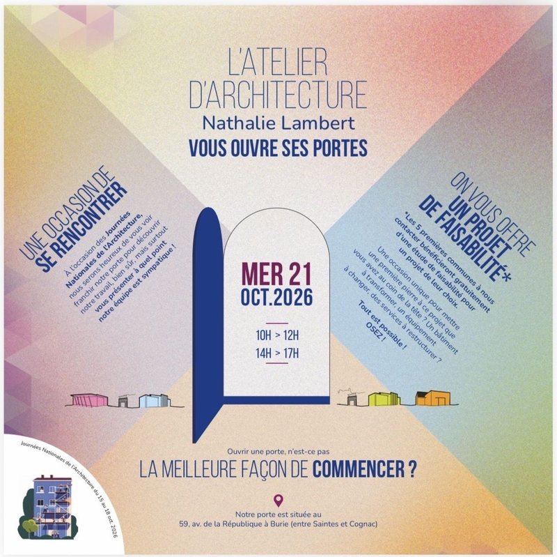 Portes ouvertes - Atelier d'Architecture Nathalie Lambert