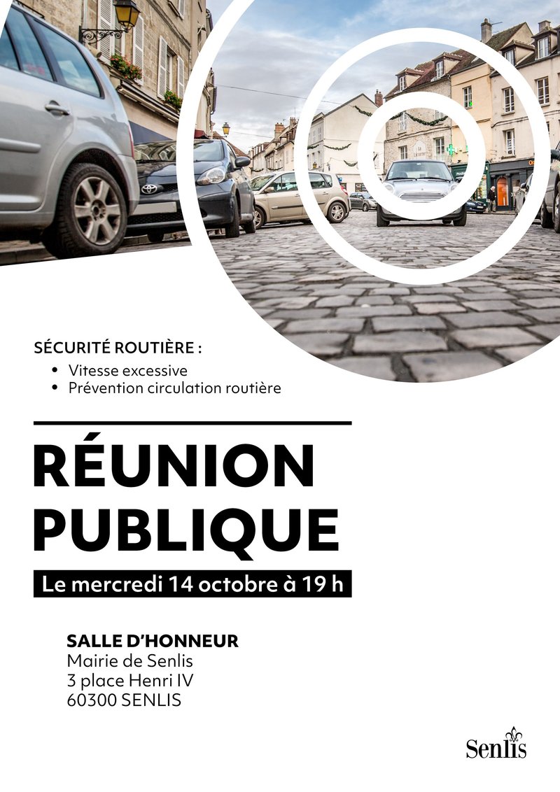 Réunion publique : sécurité routière