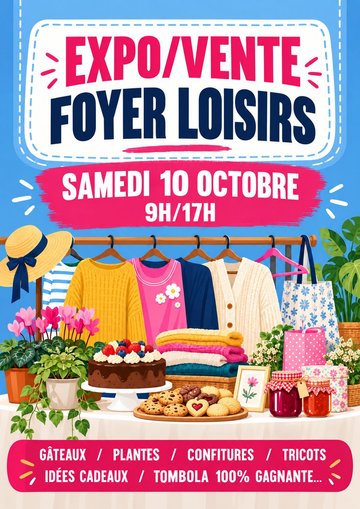 Expo vente du Foyers Loisirs