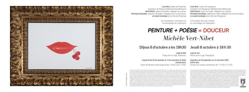 PEINTURE + POÉSIE = DOUCEUR