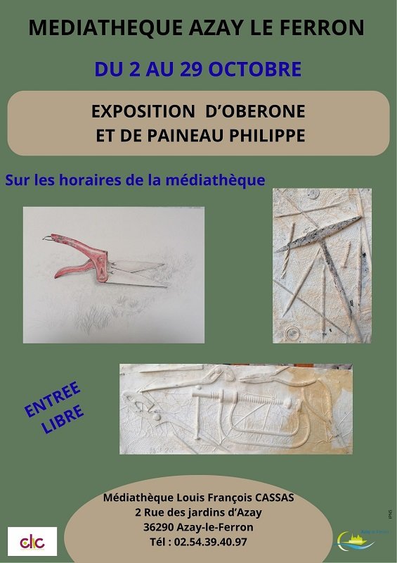 Exposition d'Oberone et de Philippe Paineau