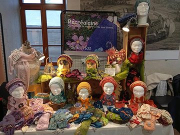 Exposition - Les accessoires de Récréalaine et Nadezda Bruckmann.