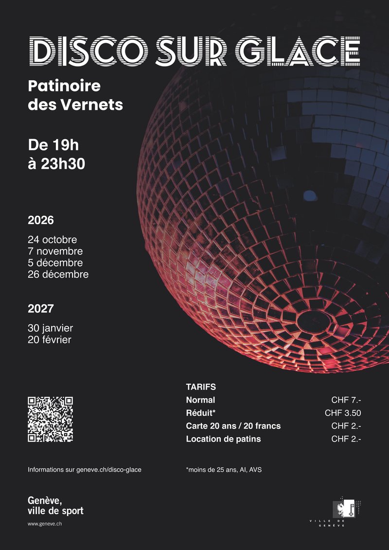 Disco sur glace un évènement à ne pas louper.