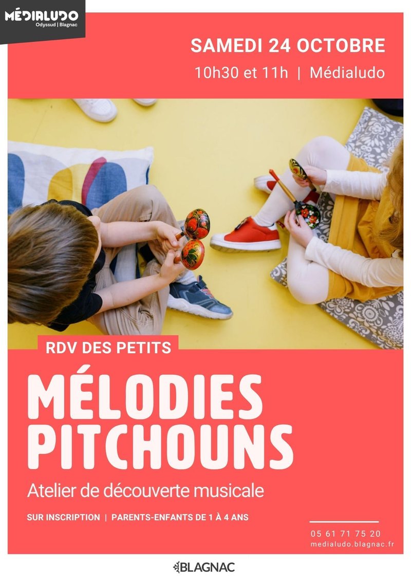 Mélodies Pitchouns - Samedi 24 octobre