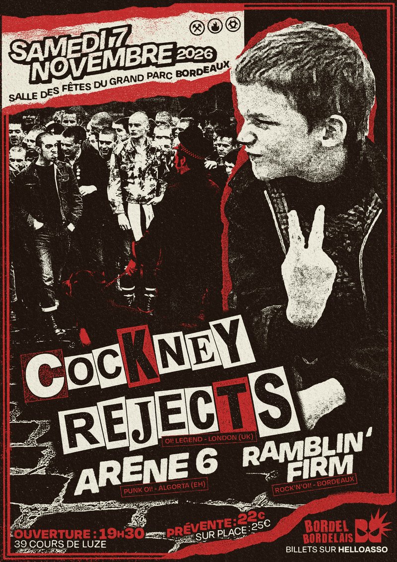 Cockney Rejects - Arene 6 - Ramblin' Firm
