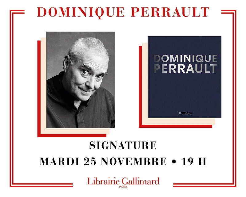 Architecte : L'artiste Dominique Perrault présente sa monographie