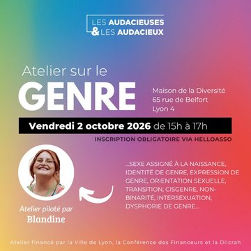 Atelier sur le Genre avec Blandine