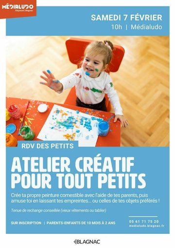 Atelier créatif "Traces" - Samedi 7 février