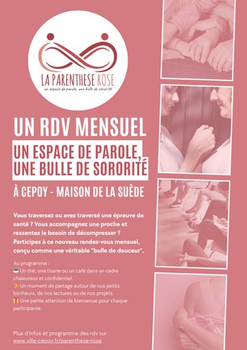 Parenthèse Rose - Rencontre d’octobre