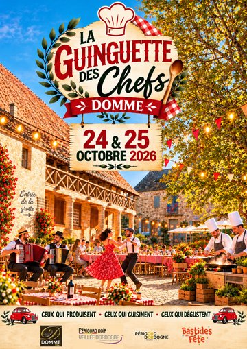 Bastide en fête : la guinguette des chefs à Domme