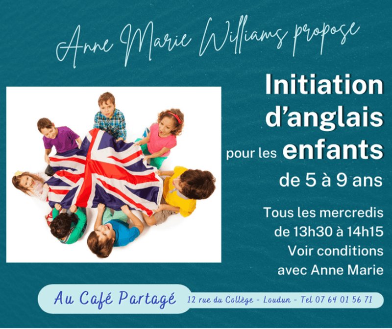 Initiation anglais pour les enfants de 5 à 9 ans