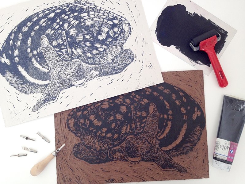 Atelier d’initiation à la linogravure