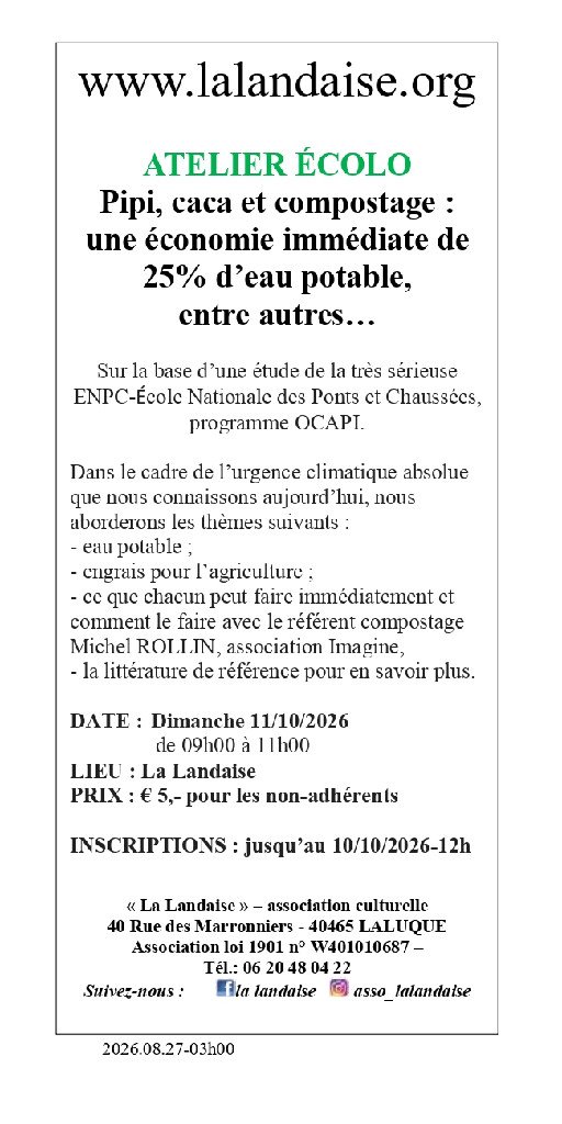 Atelier Ecolo