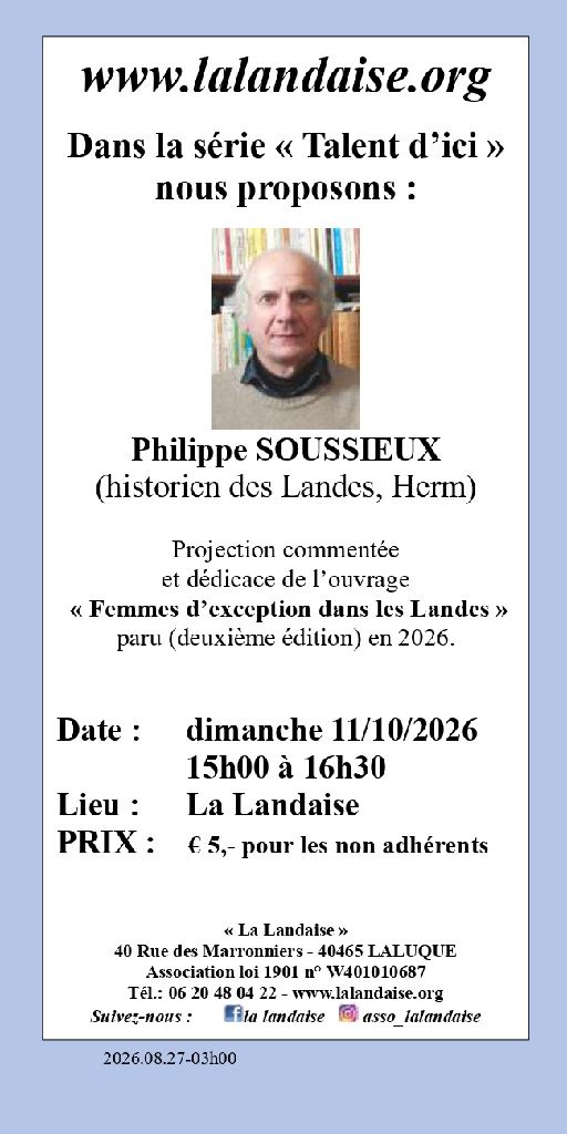 Rencontre avec Philippe SOUSSIEUX