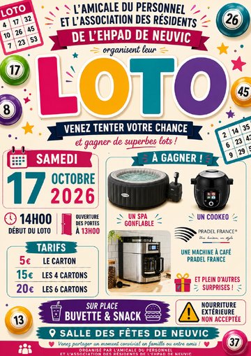 Loto EHPAD Neuvic