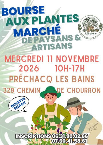 Bourse et marché aux plantes