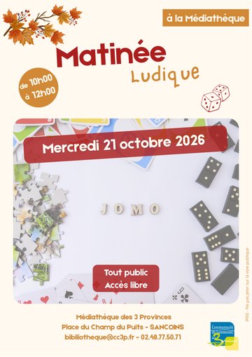Matinée ludique