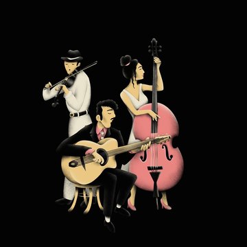 Concert de Jazz Manouche avec Robin Dietrich Quartet