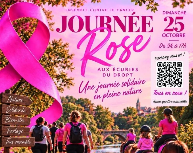 Octobre Rose aux Écuries du Dropt