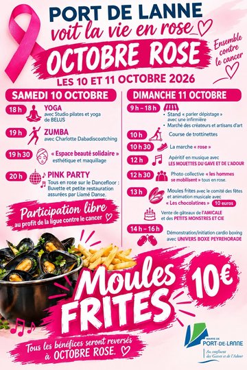 Octobre rose à Port de Lanne