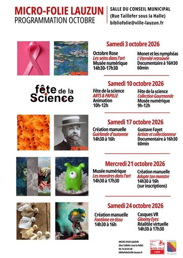 Micro-Folie : Les monstres dans l'art