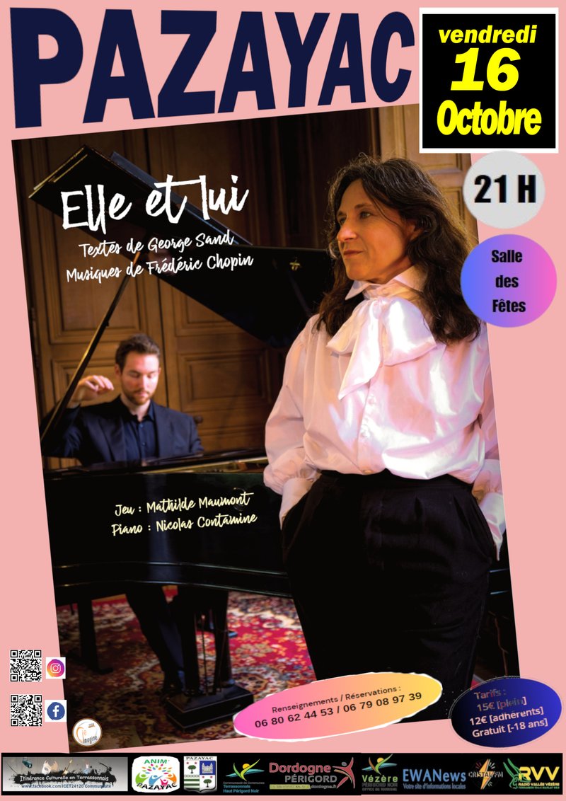 Concert -Textes «Elle et Lui»