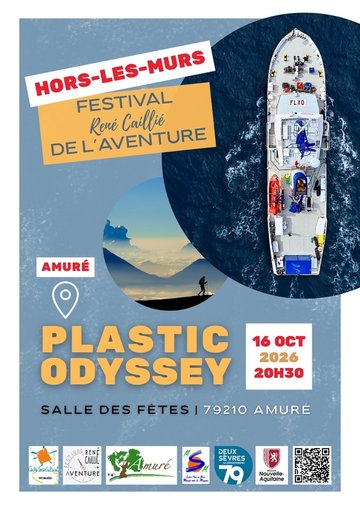 Projection "Plastic Odyssey" l'avant-festival René Caillié de l'Aventure à Amuré