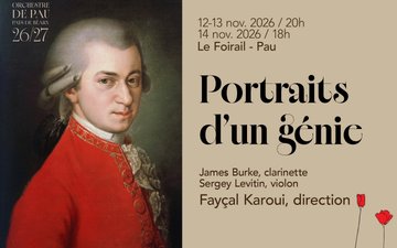 OPPB - Concert Symphonique "Portraits d'un génie"