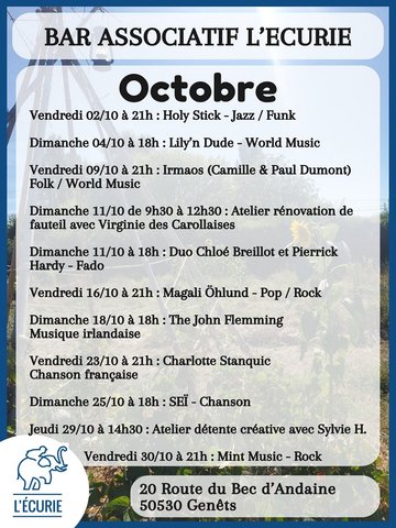 Concert "Duo Chloé Breillot et Pierrick Hardy"