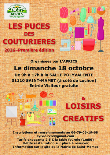 LES PUCES DES COUTURIÈRES