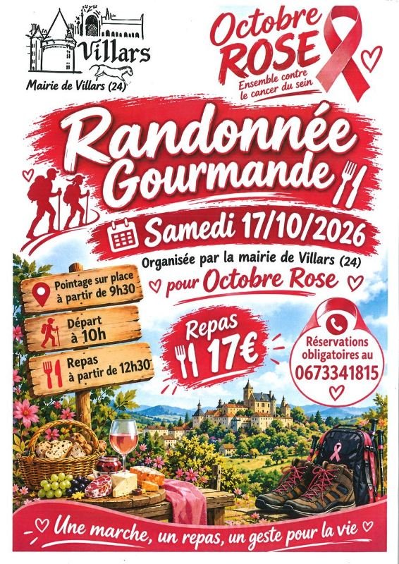 Randonnée octobre rose