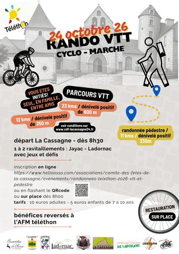Rando VTT et marche solidaire