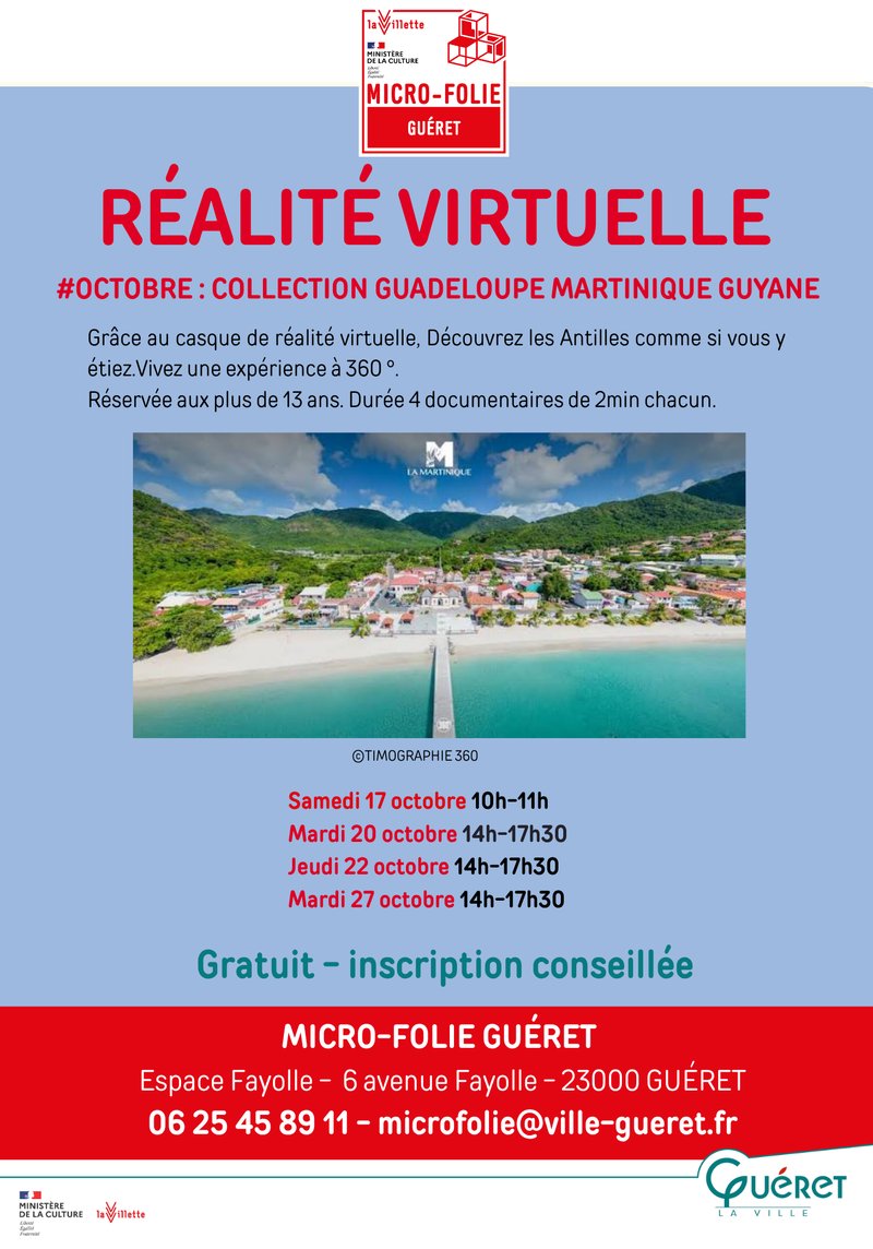 Réalité Virtuelle Les Antilles