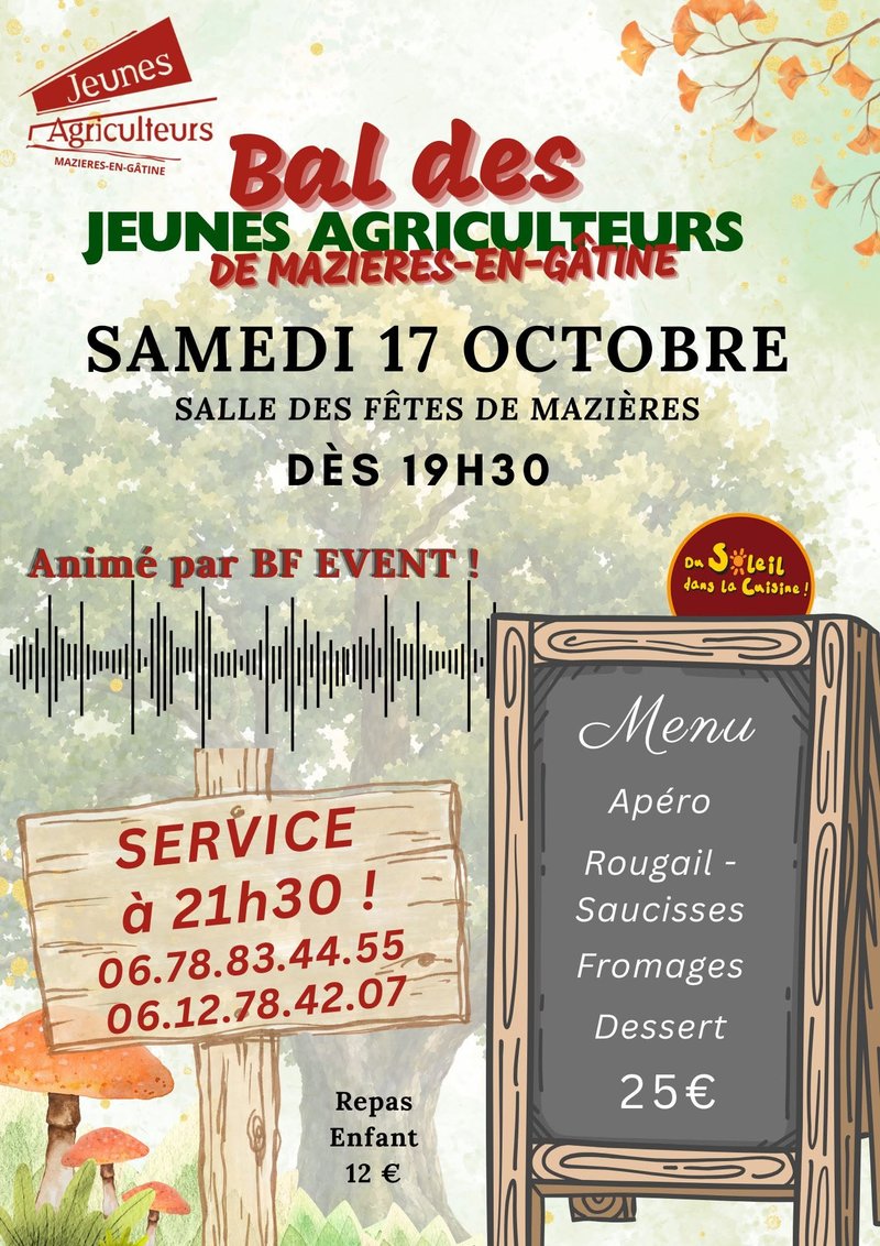 Bal des jeunes agriculteurs