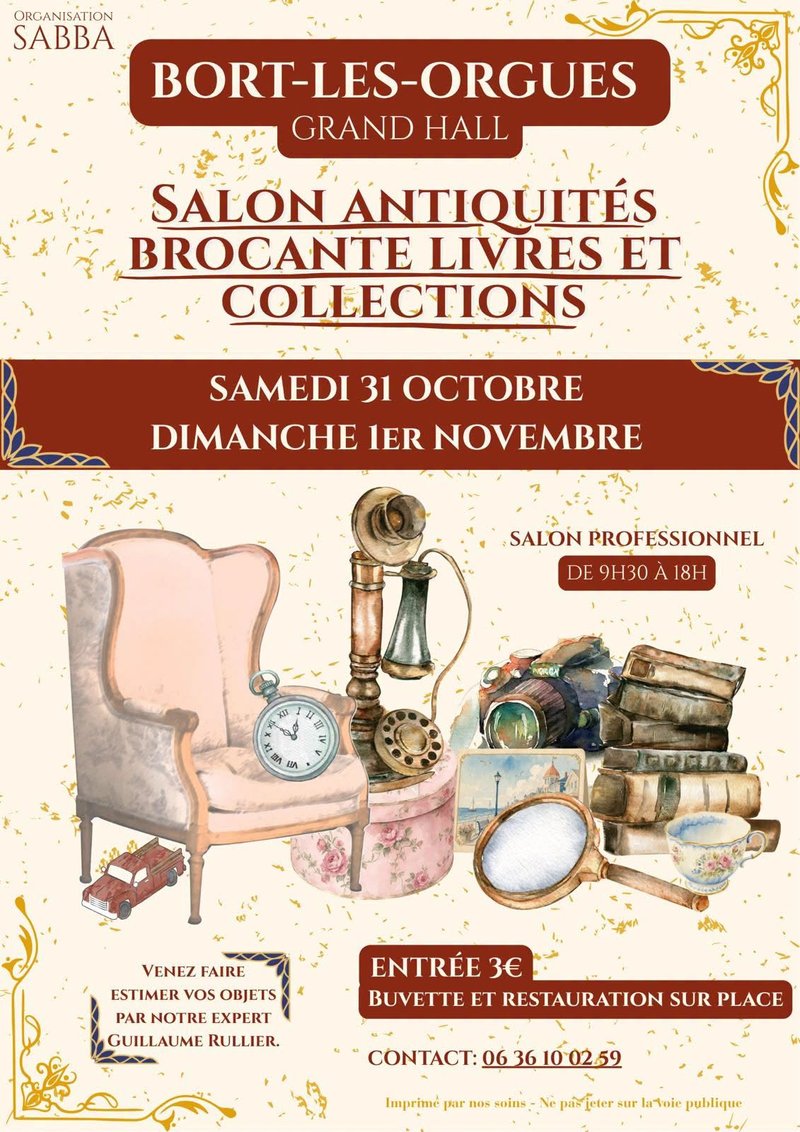 Salon Antiquités brocante, livres et collections