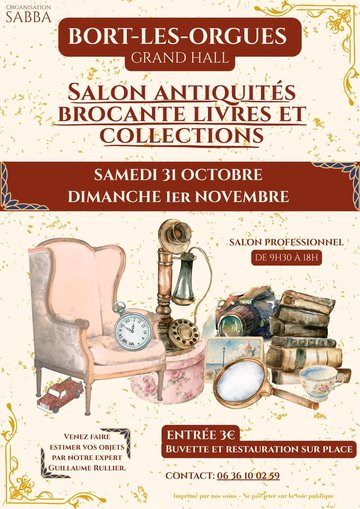 Salon Antiquités brocante, livres et collections