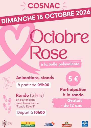 Octobre Rose : randonnée pédestre