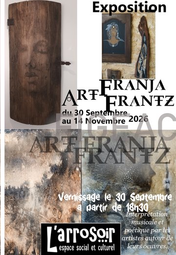 Exposition Art Franja Frantz à l'Arrosoir