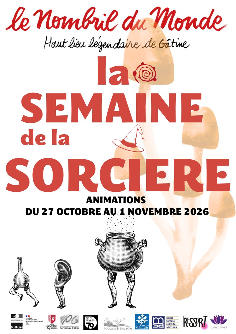 Semaine de la sorcière au Nombril du Monde : Visite racontée du musée « Des Vivant.e.s et des Mort.e.s » et Café mortel