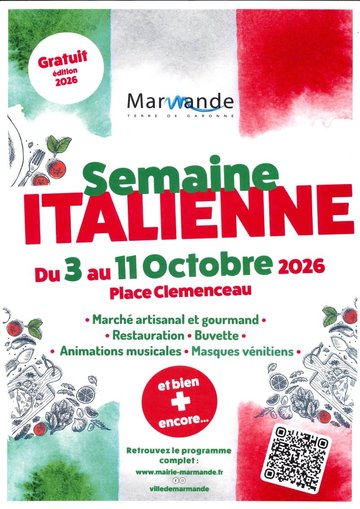 La semaine italienne - Marché gourmand italien