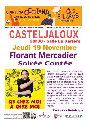 Soirée contée : De chez moi à chez moi