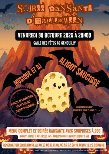 Soirée dansante d'Halloween