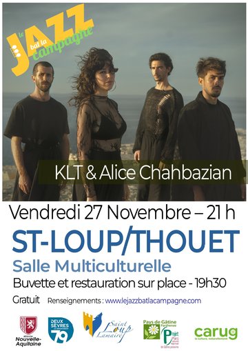 Concert de jazz : KLT et Alice Chahbazian
