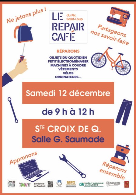 Repair Café du Pic Saint Loup