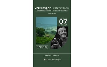 Vernissage de l'exposition photo "Mendia"