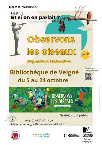 Exposition Observons les oiseaux